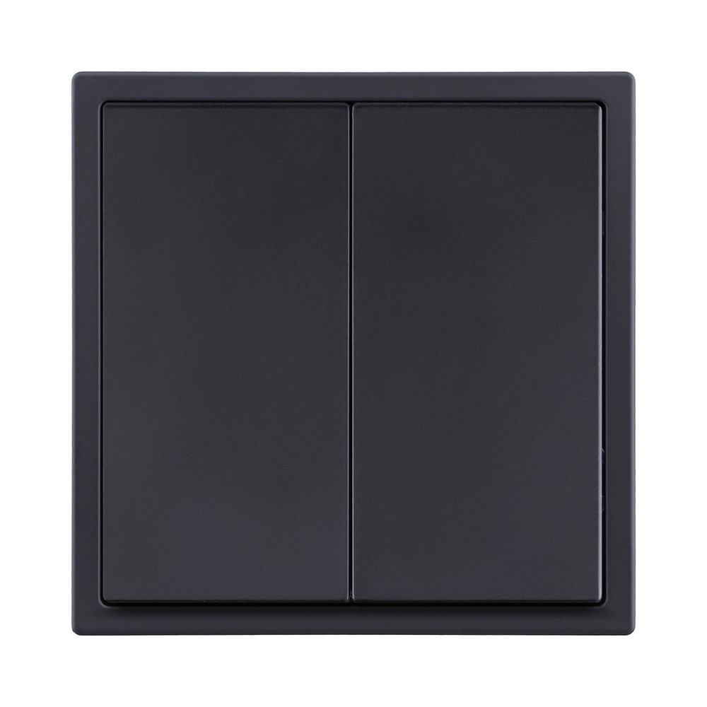 Рамка 1-постовая, черный матовый Kollinger Eclipse EC1BK