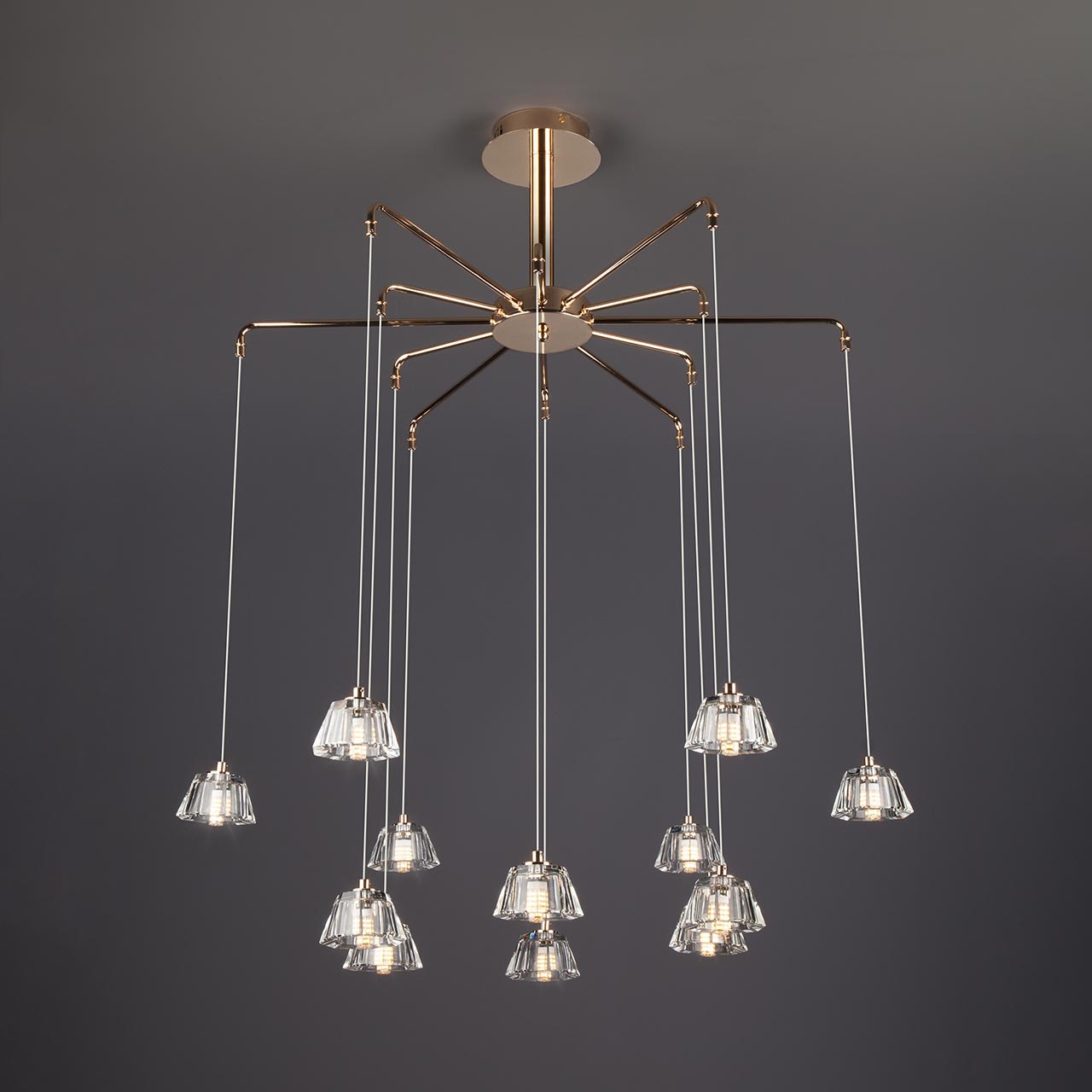 Подвесная люстра Bogates Goccia 306/12