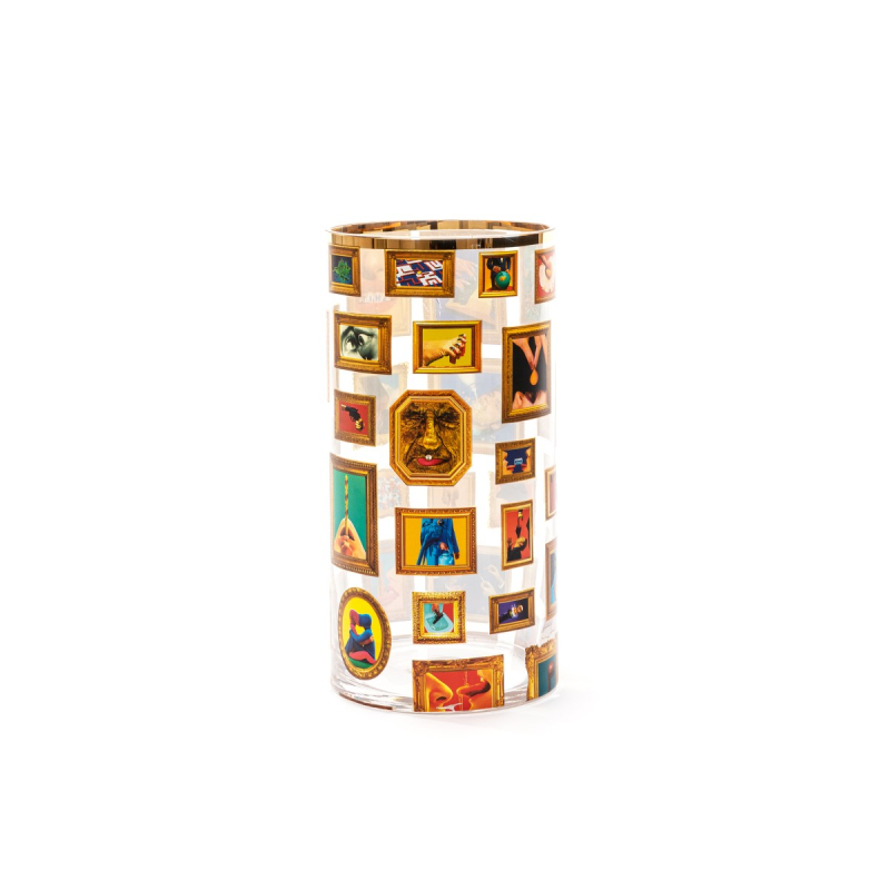 Ваза Frames Medium Seletti Toiletpaper Glass Vase 14172