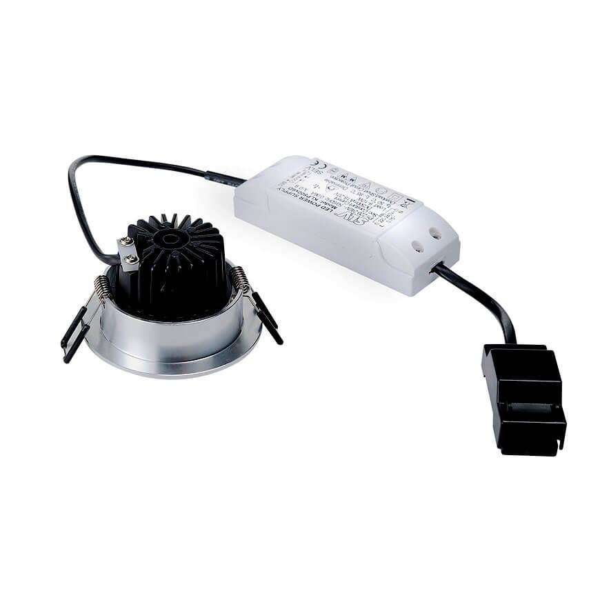 Встраиваемый светодиодный светильник SLV New Tria 68 Led Round Set 114381