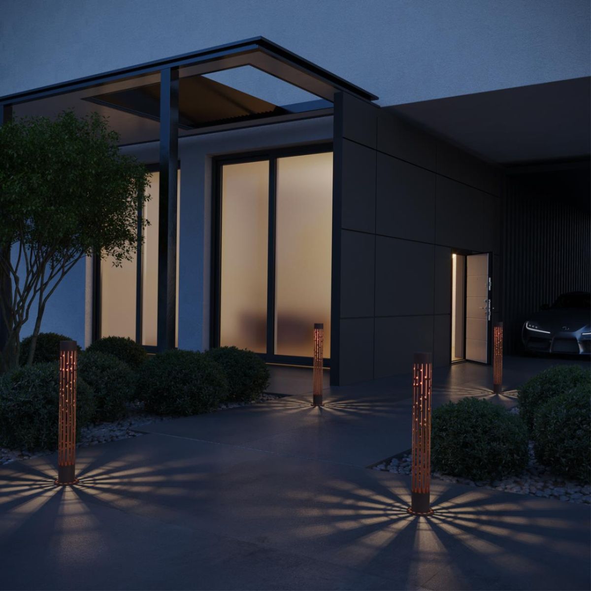 Уличный настенный светильник Novotech Street Netz 359539