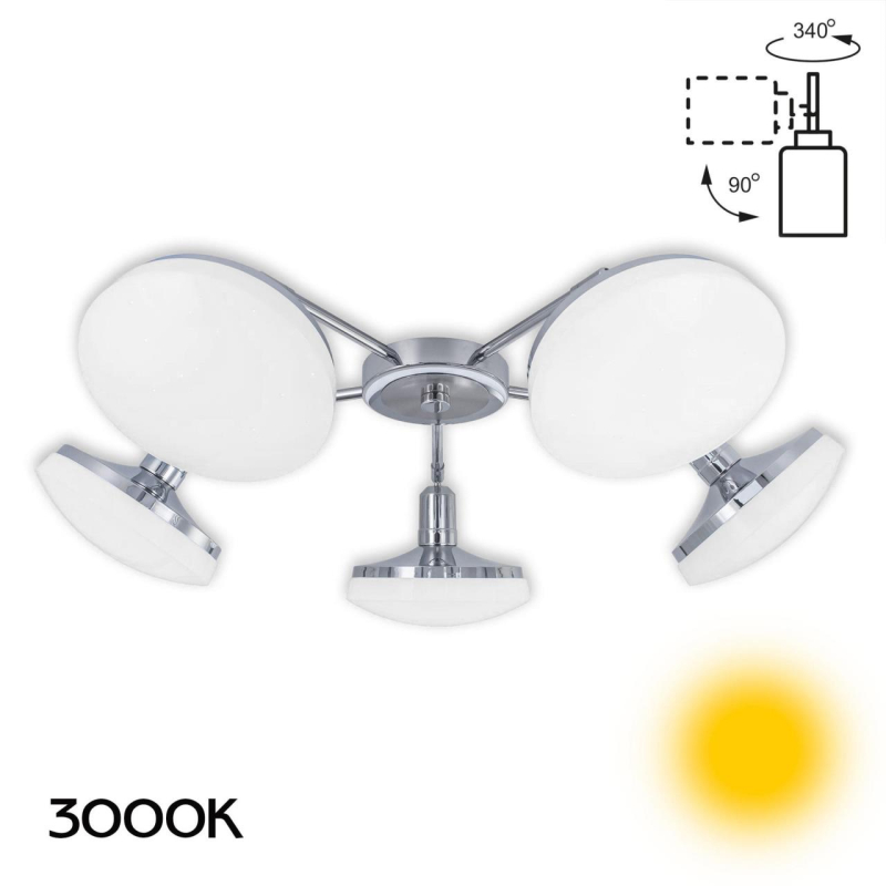 Потолочная светодиодная светодиодная люстра Citilux Тамбо CL716251Wz