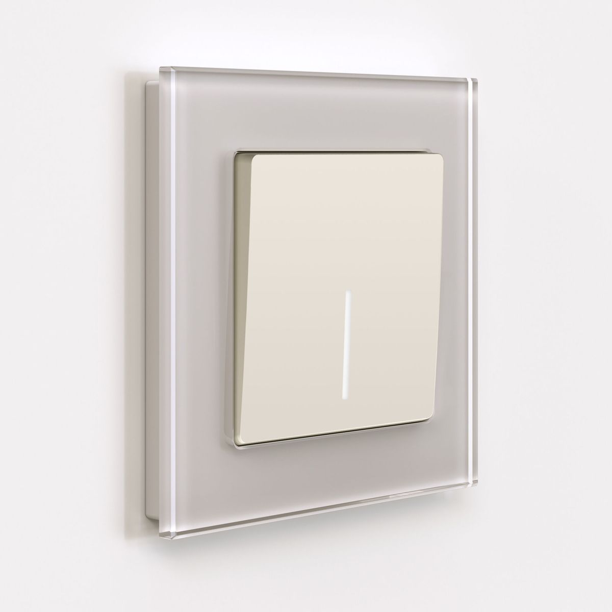 Выключатель одноклавишный с подсветкой Werkel 4690389184574 W1110162