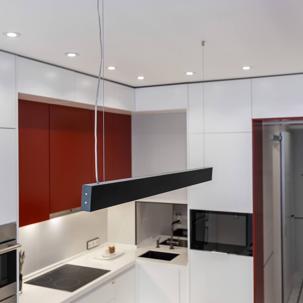 Подвесной светодиодный светильник Elektrostandard LSG-01-1-8x103-3000-MSh 4690389133565