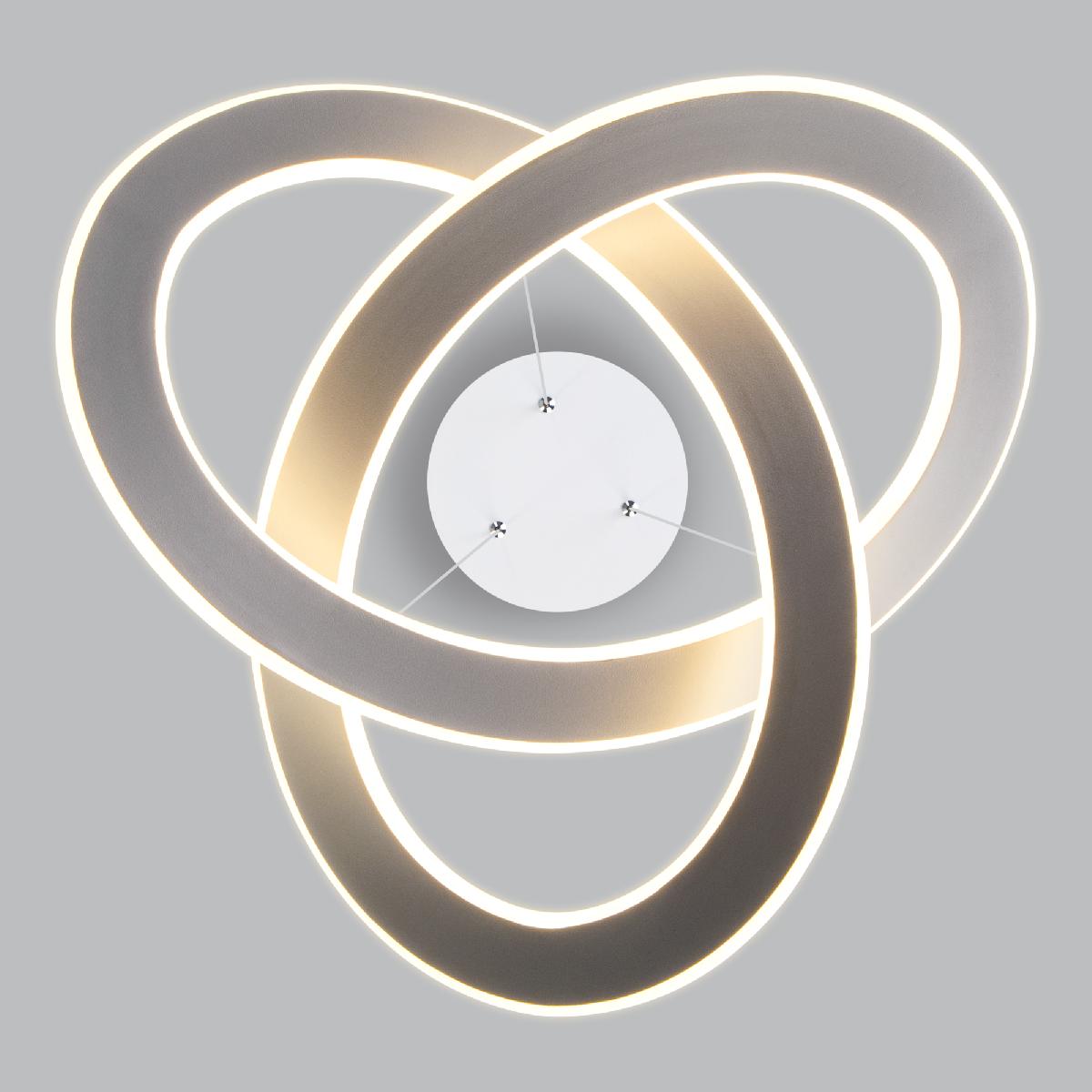 Подвесная люстра Eurosvet Onde 90217/1 белый Smart