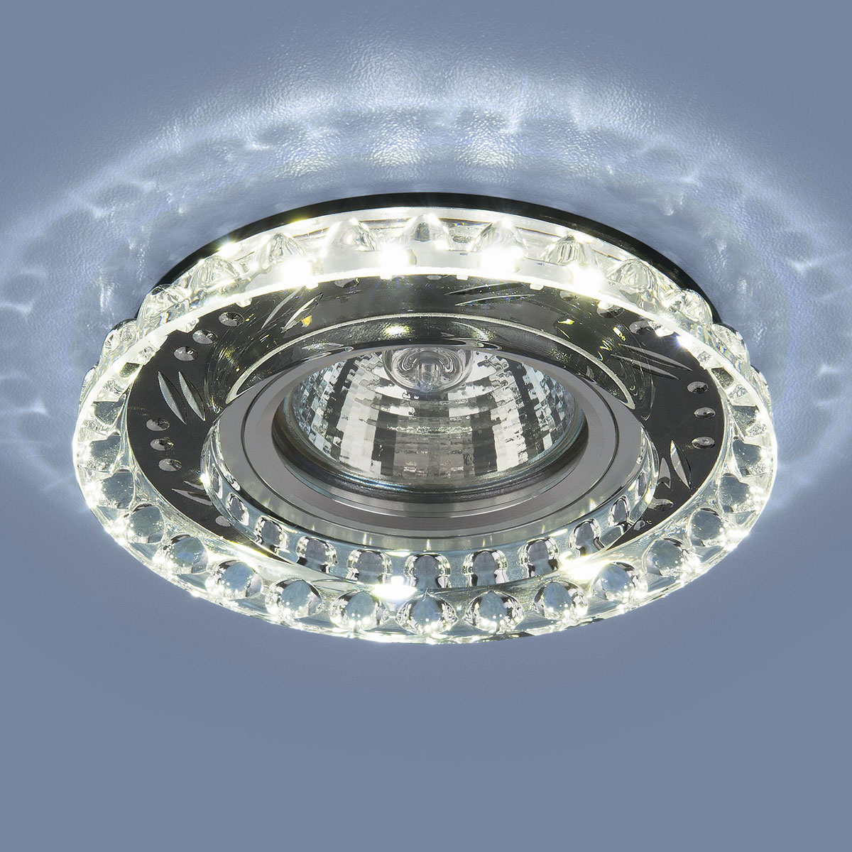 Встраиваемый светильник Elektrostandard 8351 MR16 CL/BK прозрачный/черный 4690389098376