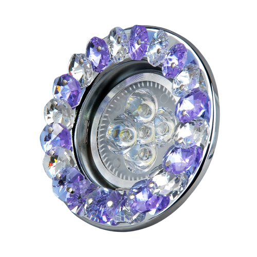 Встраиваемый светильник Elvan TCH-8001-MR16-5.3-Pu-Ch