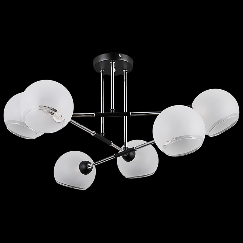 Люстра на штанге Illumico IL9900-6CSQ-79 CR BK