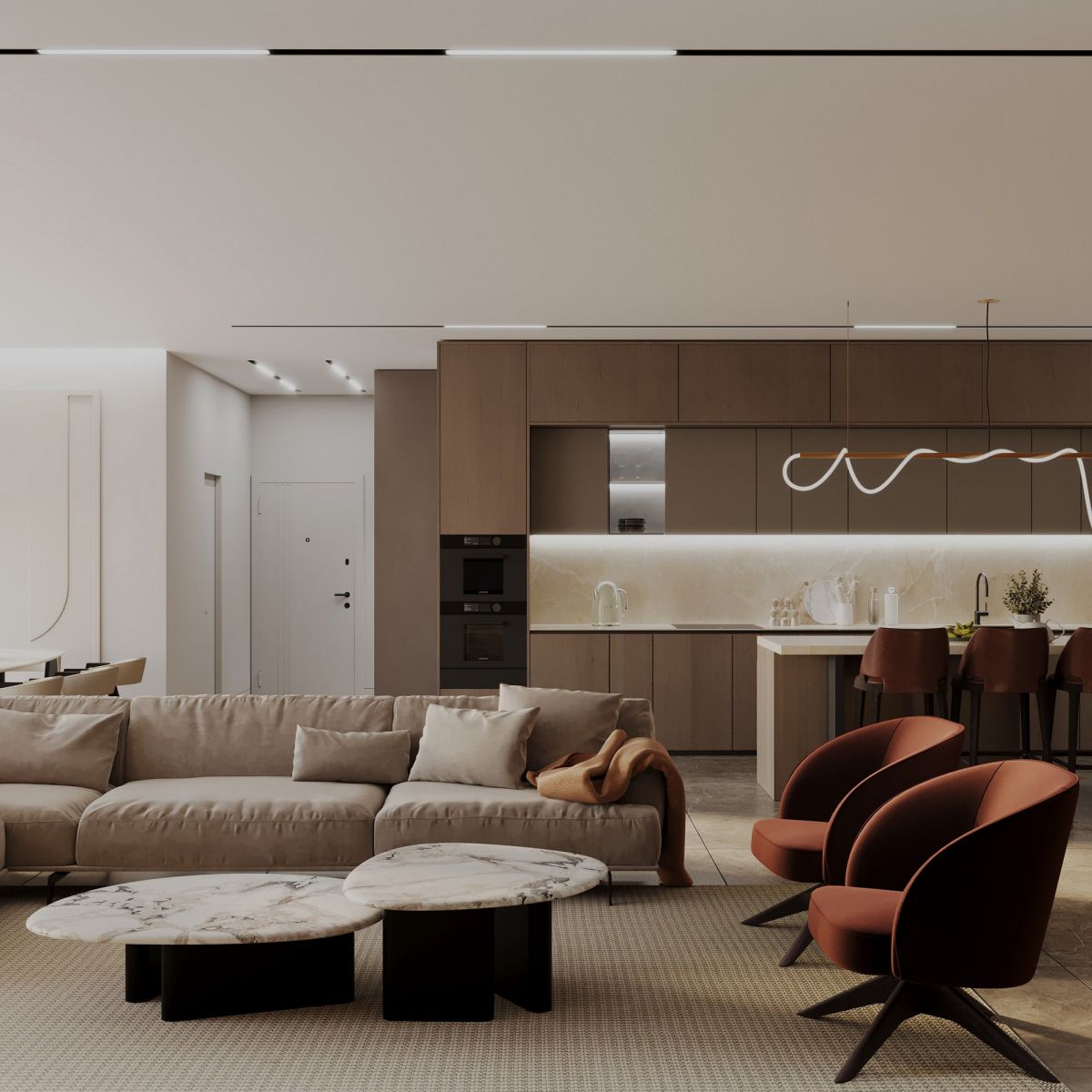 Трековый магнитный светильник Hesby Lighting ElDeko HSBL_0237