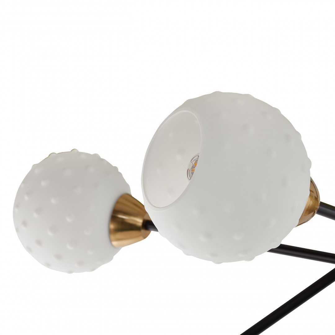 Люстра на штанге Arte Milano Neapolis 278408/8+1 BK/GD