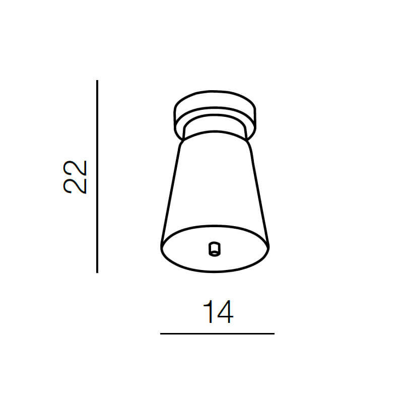 Накладной светильник Azzardo Deco AZ0495