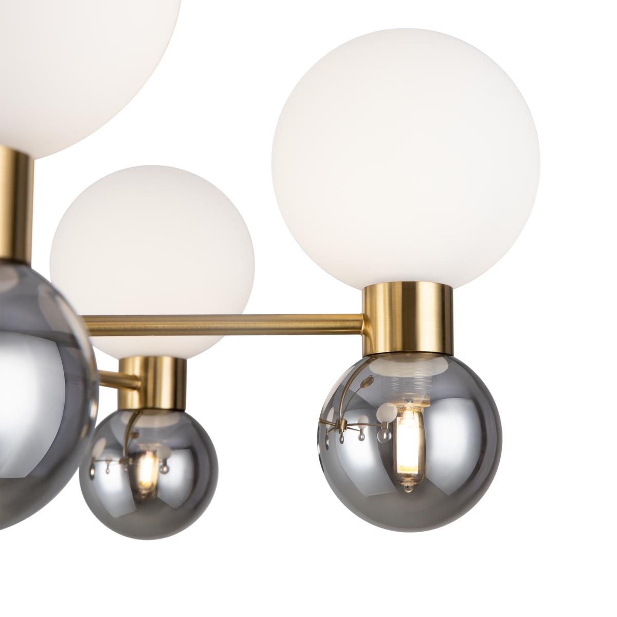 Люстра на штанге Freya Bony FR5394CL-12BS