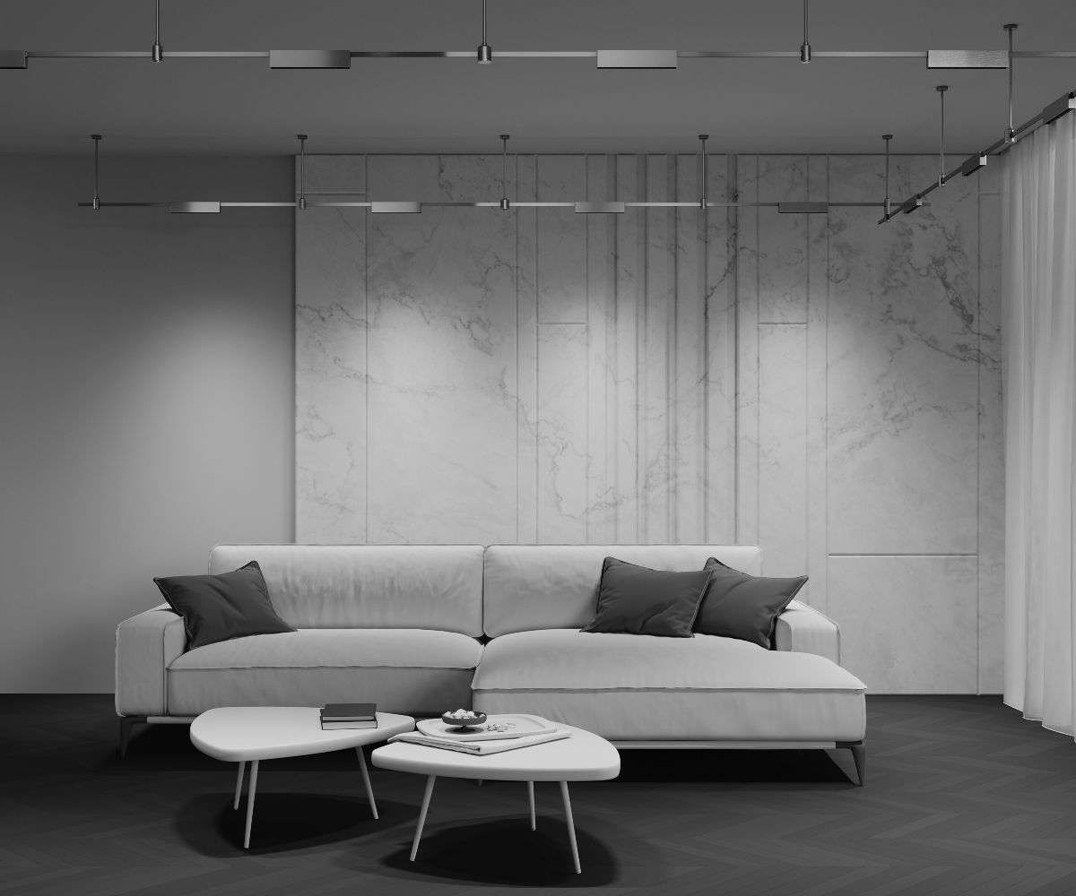 Трековый магнитный светильник Maytoni Points TR150-1-12W4K-M-BS