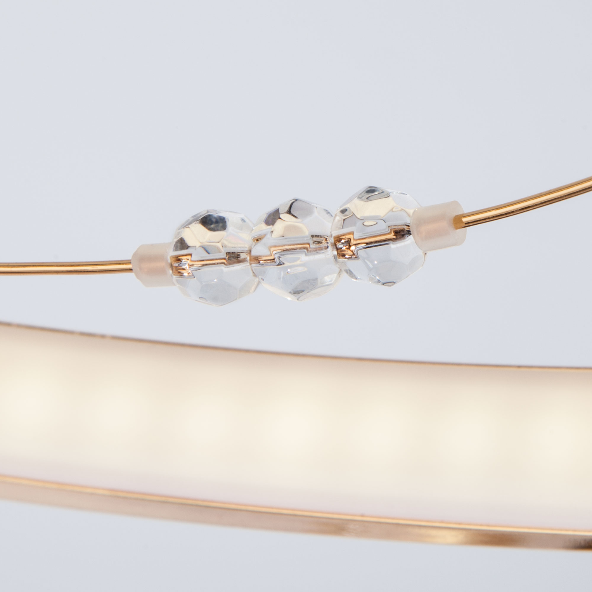 Потолочный светодиодный светильник Eurosvet Twist 90054/8 золото