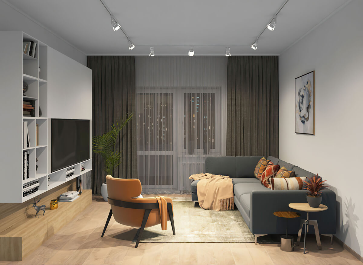 Трековый светильник Denkirs DK6012-WH