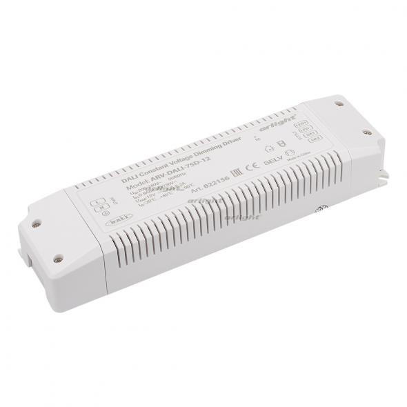 Блок питания Arlight ARV-DALI-75D-12 (12V, 6,2A, 75W, DALI) 022156
