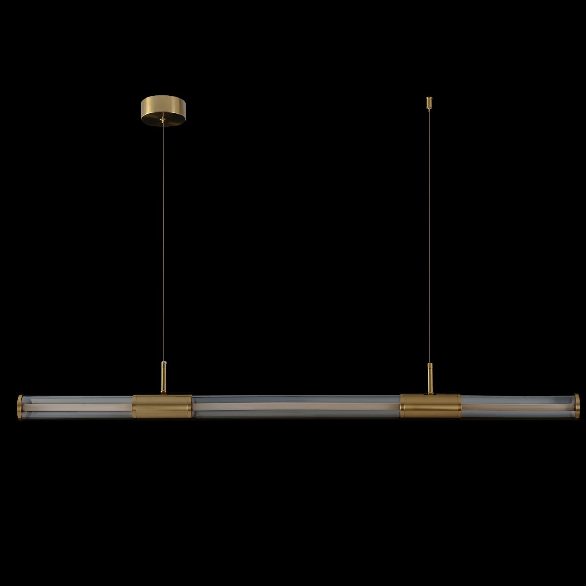 Подвесной светильник Crystal Lux LINEUP SP24W LED BRASS