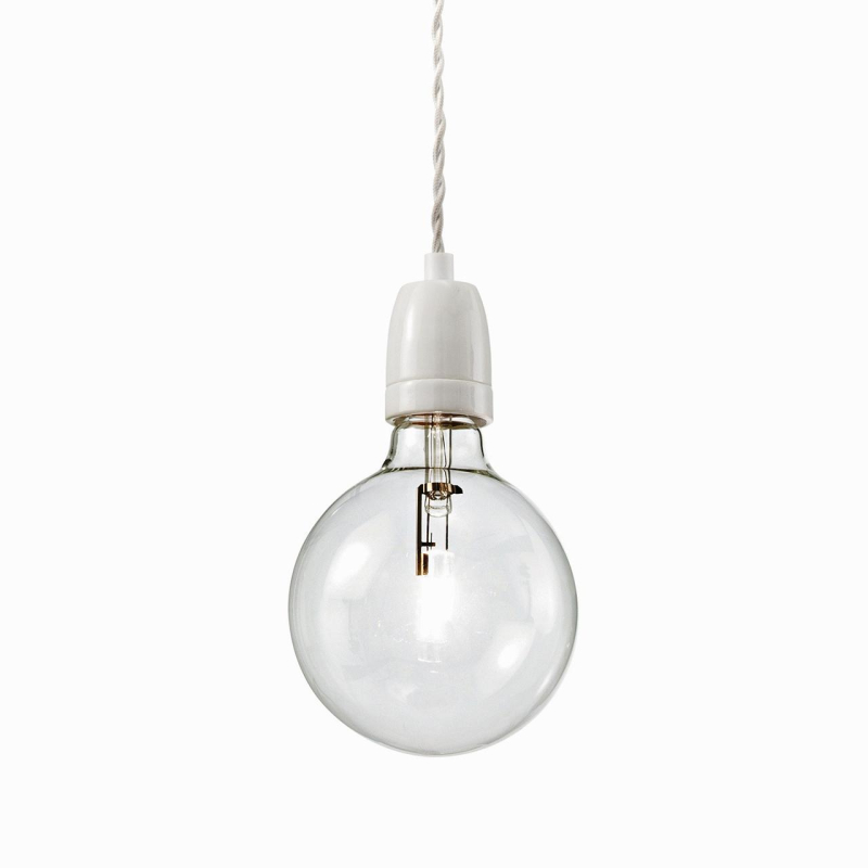 Подвесной светильник Ideal Lux Klaus SP1 Bianco 134116