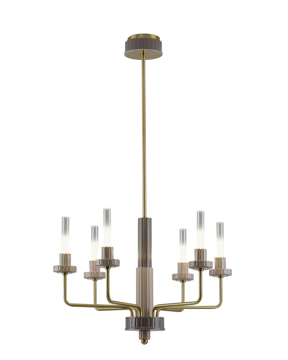 Люстра на штанге Moderli Atelieri V11691-PL