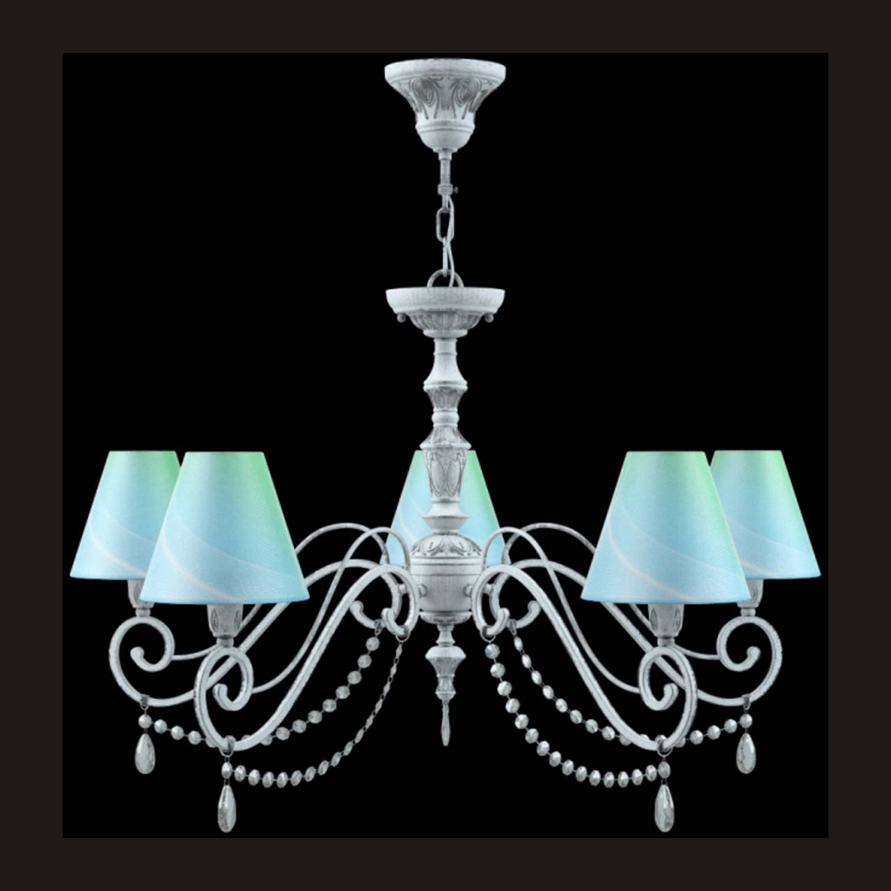 Подвесная люстра Lamp4you Classic E3-05-G-LMP-O-18-CRL-E3-05-TR-UP