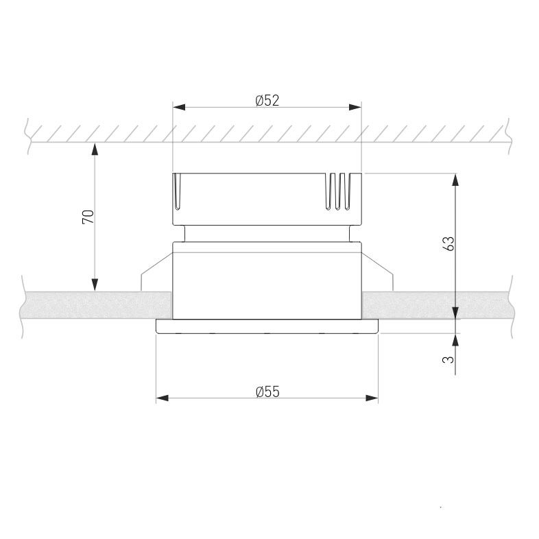 Встраиваемый светильник Elektrostandard Teka 4690389177224