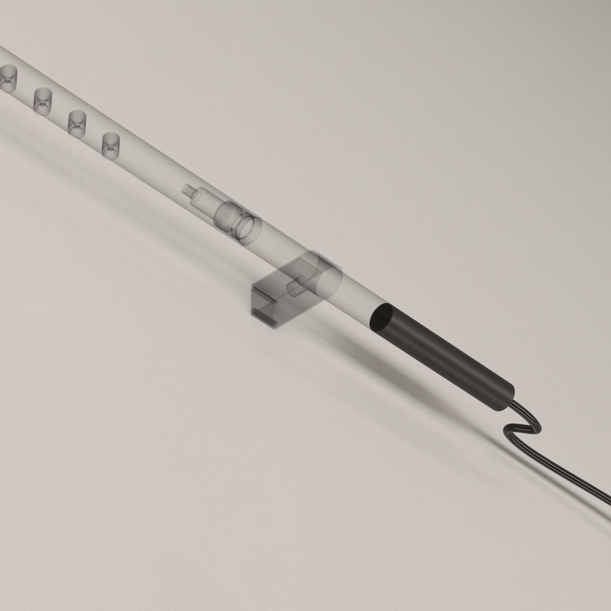 Заглушка с питанием для штанговой системы Maytoni Axity CA003EC-B