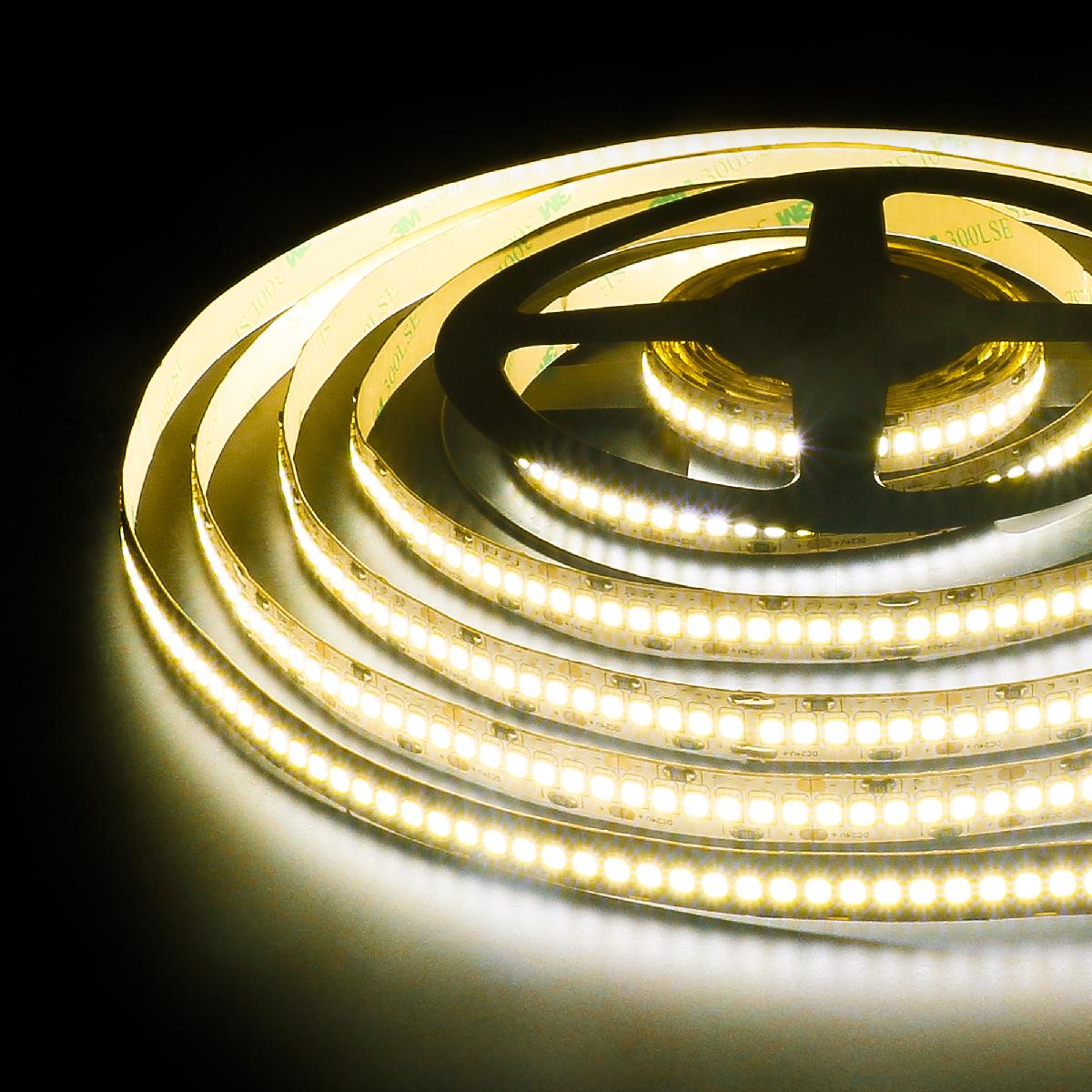 Светодиодная лента Elektrostandard 24V 24W 240Led 2835 IP20 теплый белый, 5м 4690389167614