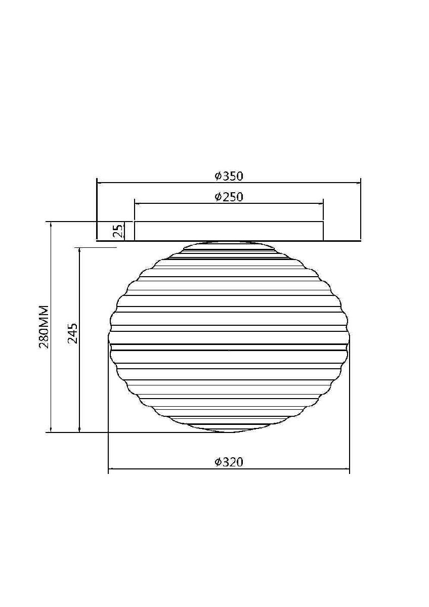 Потолочный светильник Maytoni Reels MOD268CL-01G