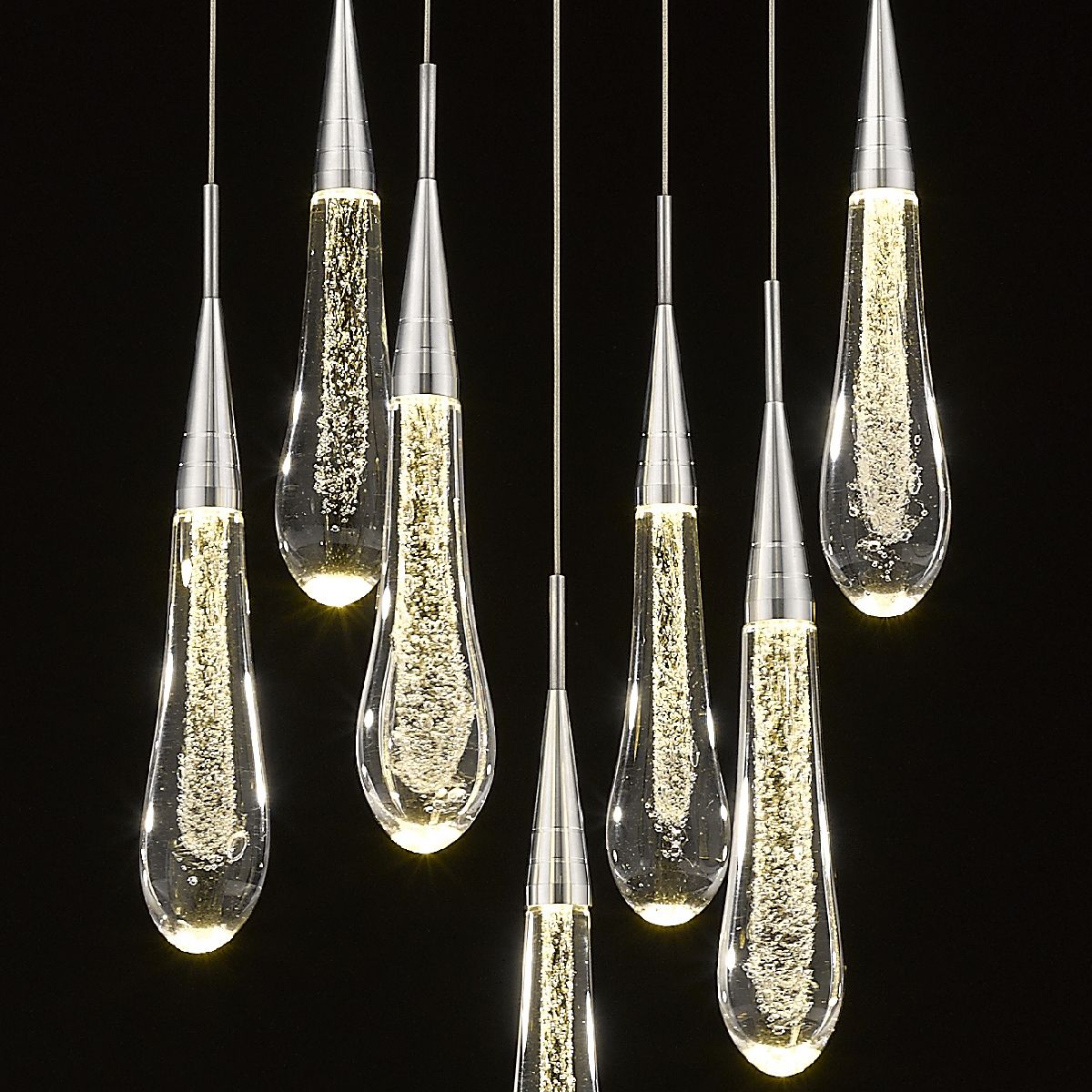 Подвесная люстра DeLight Collection Pour MD-023B-11 chrome