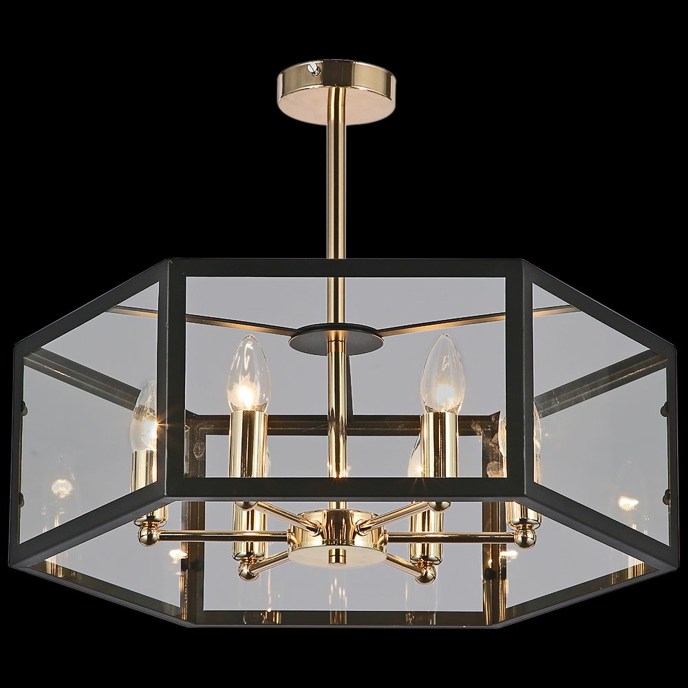 Люстра на штанге Illumico IL4003-6P-59 FGD BK