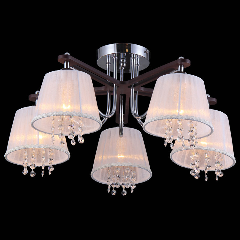 Накладная люстра Natali Kovaltseva VALENCIA 11421/5C WENGE