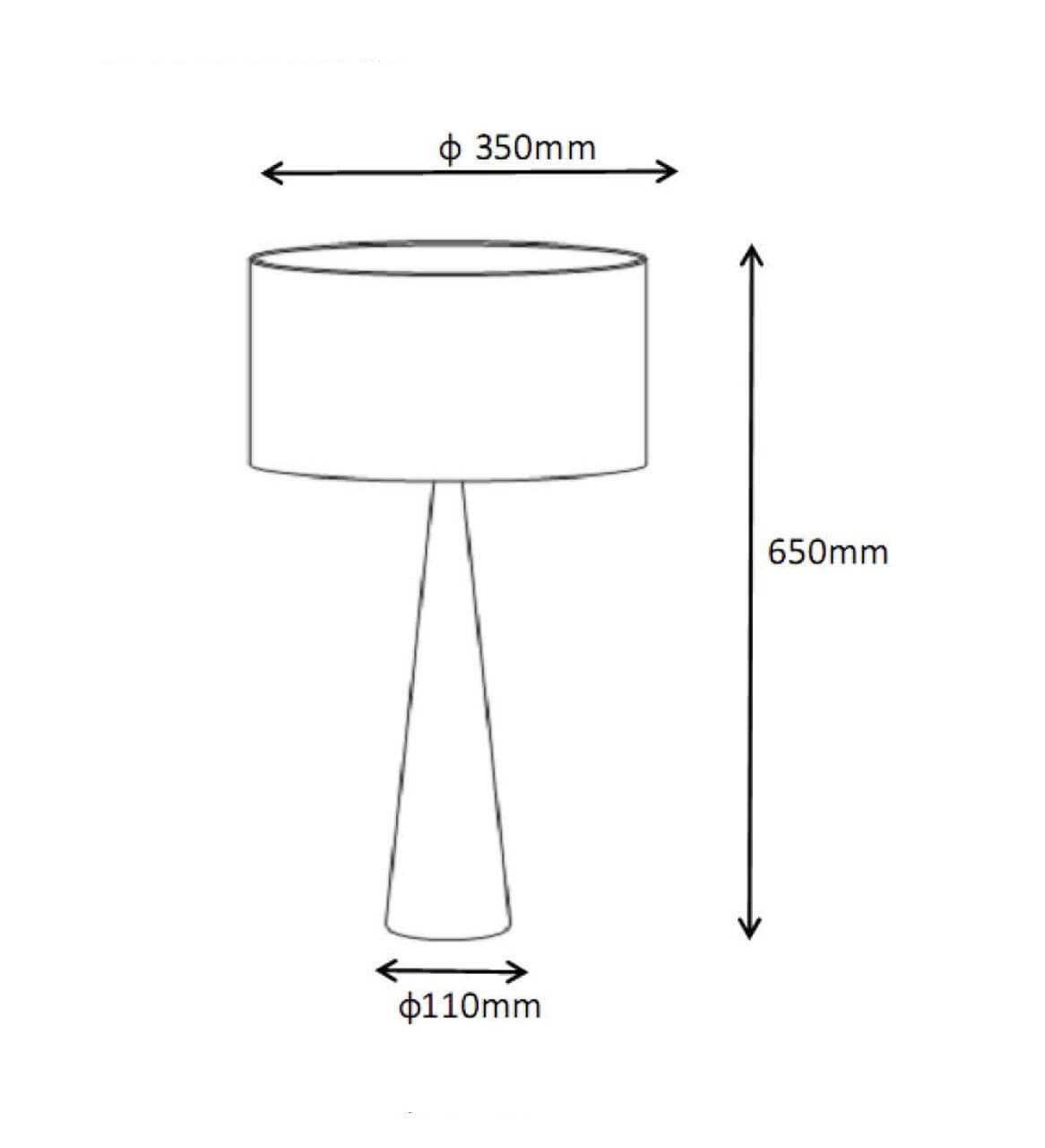 Настольная лампа Lucide Conos 30594/81/72