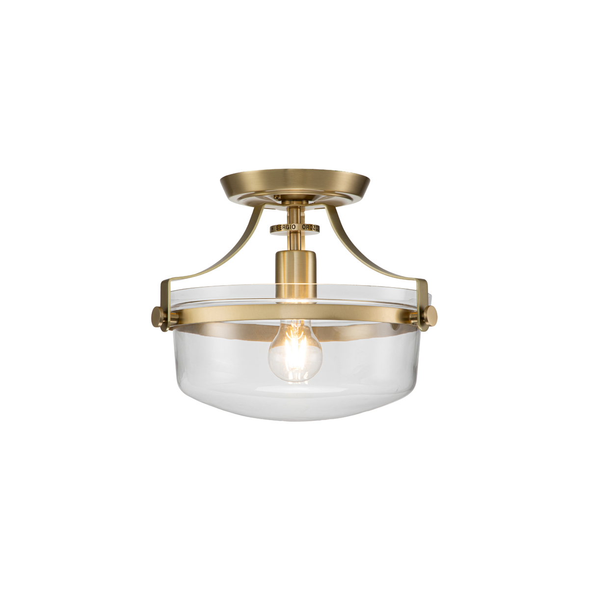 Потолочный светильник Quoizel Penn station QZ-PENN-STATION-F-BB