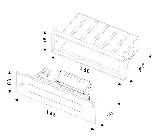 Уличный светильник Deko-Light Line 730292