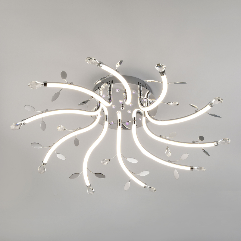 Потолочный светильник Eurosvet Willow 90128/10 хром