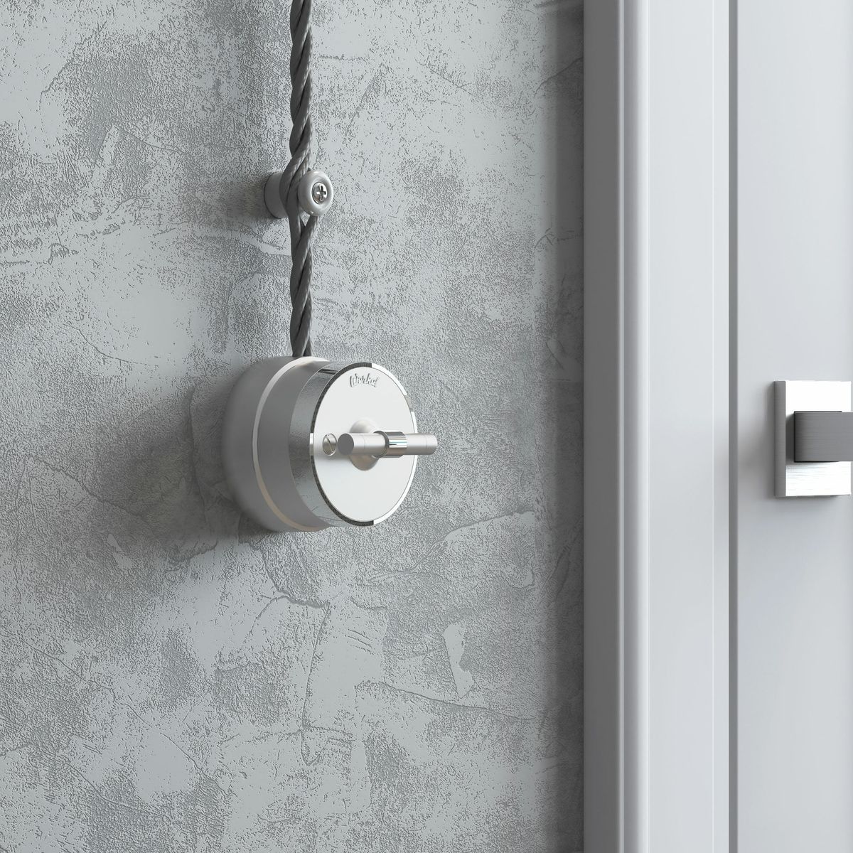 Переключатель одноклавишный Werkel Vintage 4690389174674 W5812054