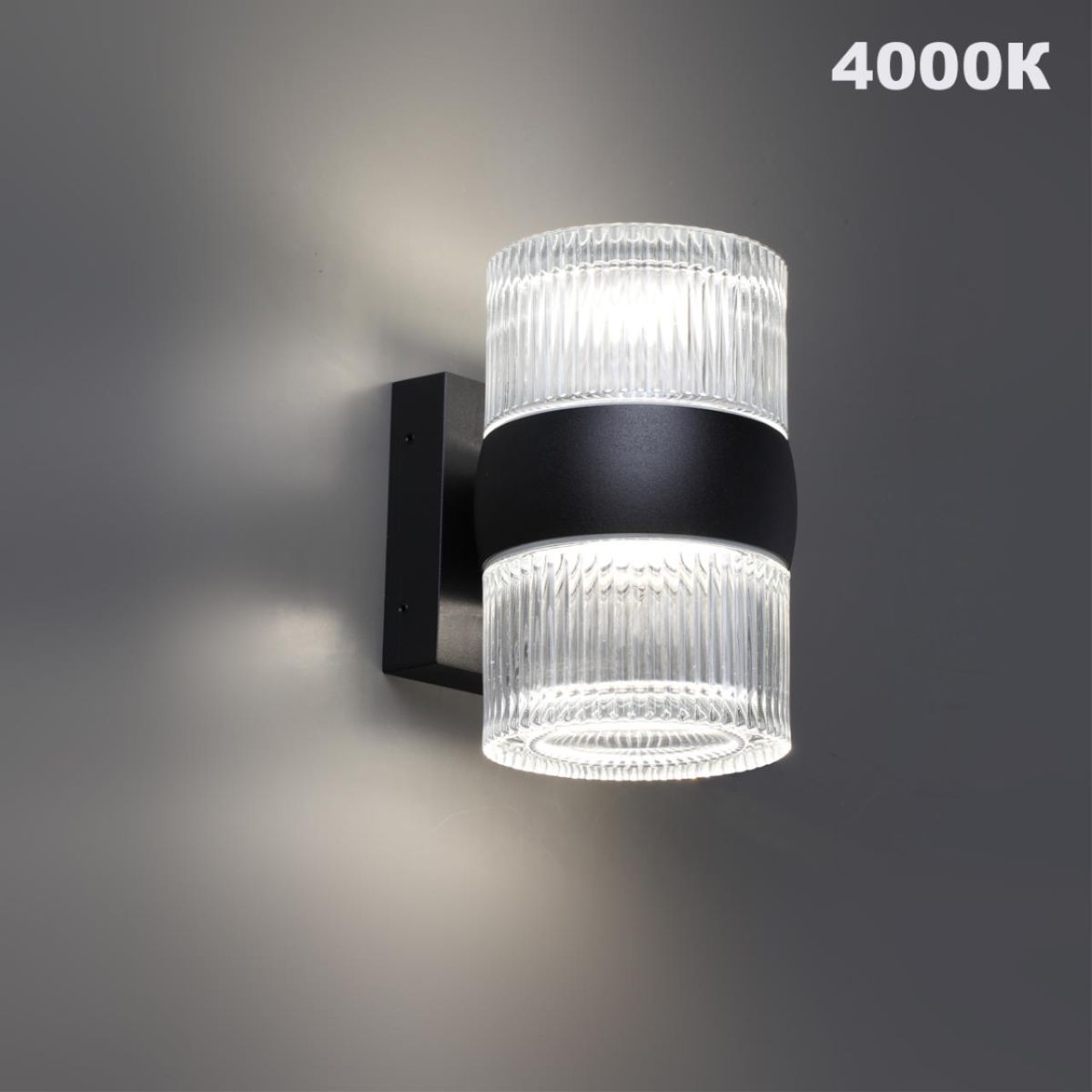 Уличный настенный светильник с переключателем цв. температуры Novotech Street Estima 359718