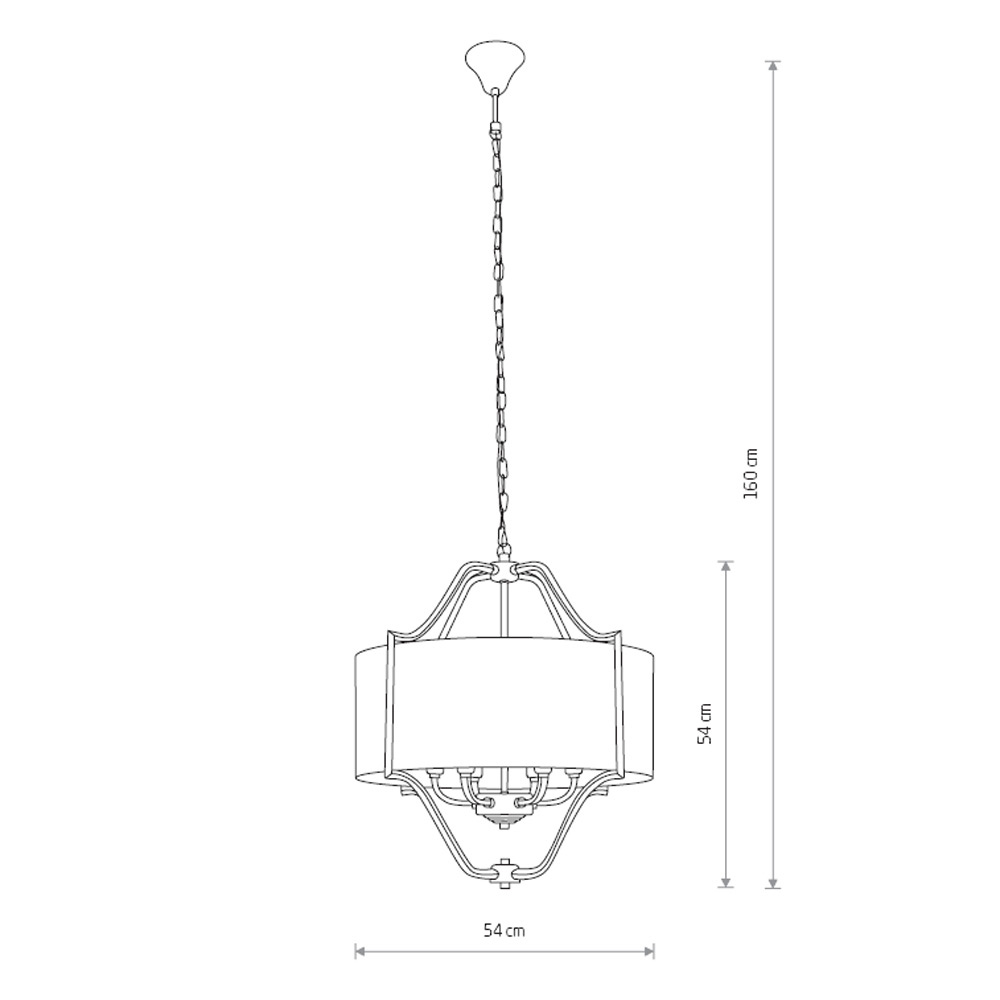 Подвесная люстра Nowodvorski Nuntucet 8150