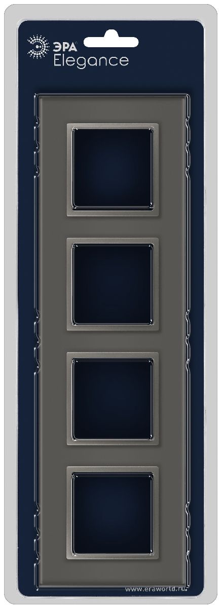 Рамка на 4 поста Эра Elegance 14-5104-16 Б0065839