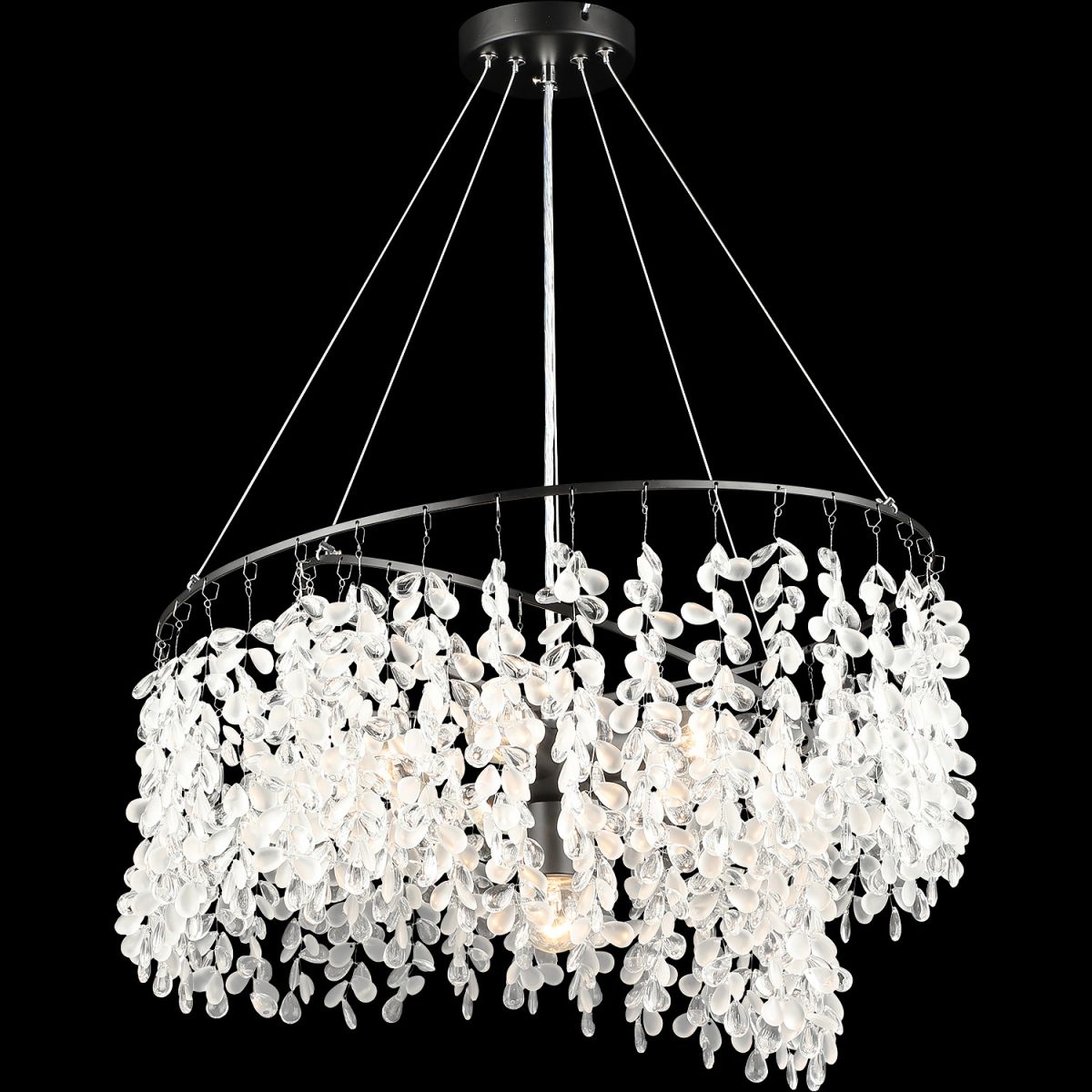 Подвесная люстра Reluce 02484-0.4-06 BK