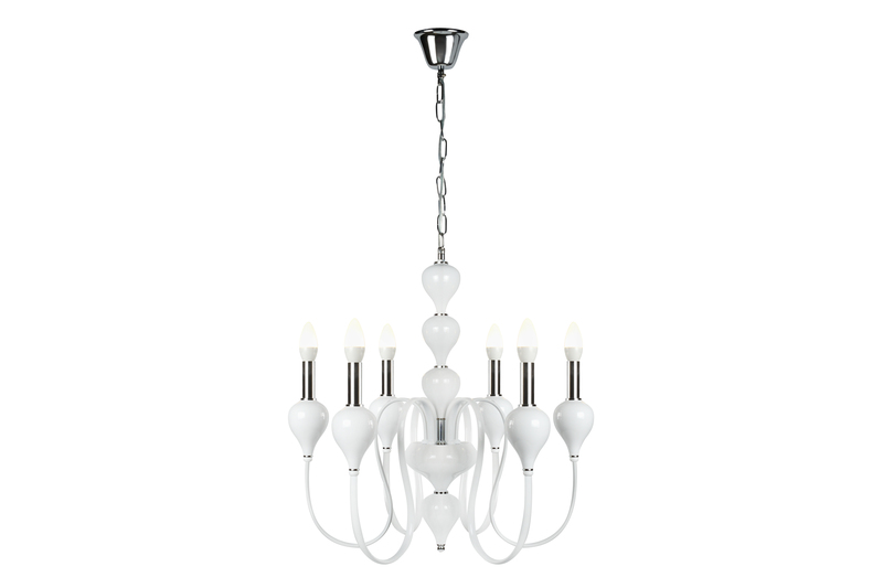 Подвесная люстра iLamp Lady 88003-6 WH