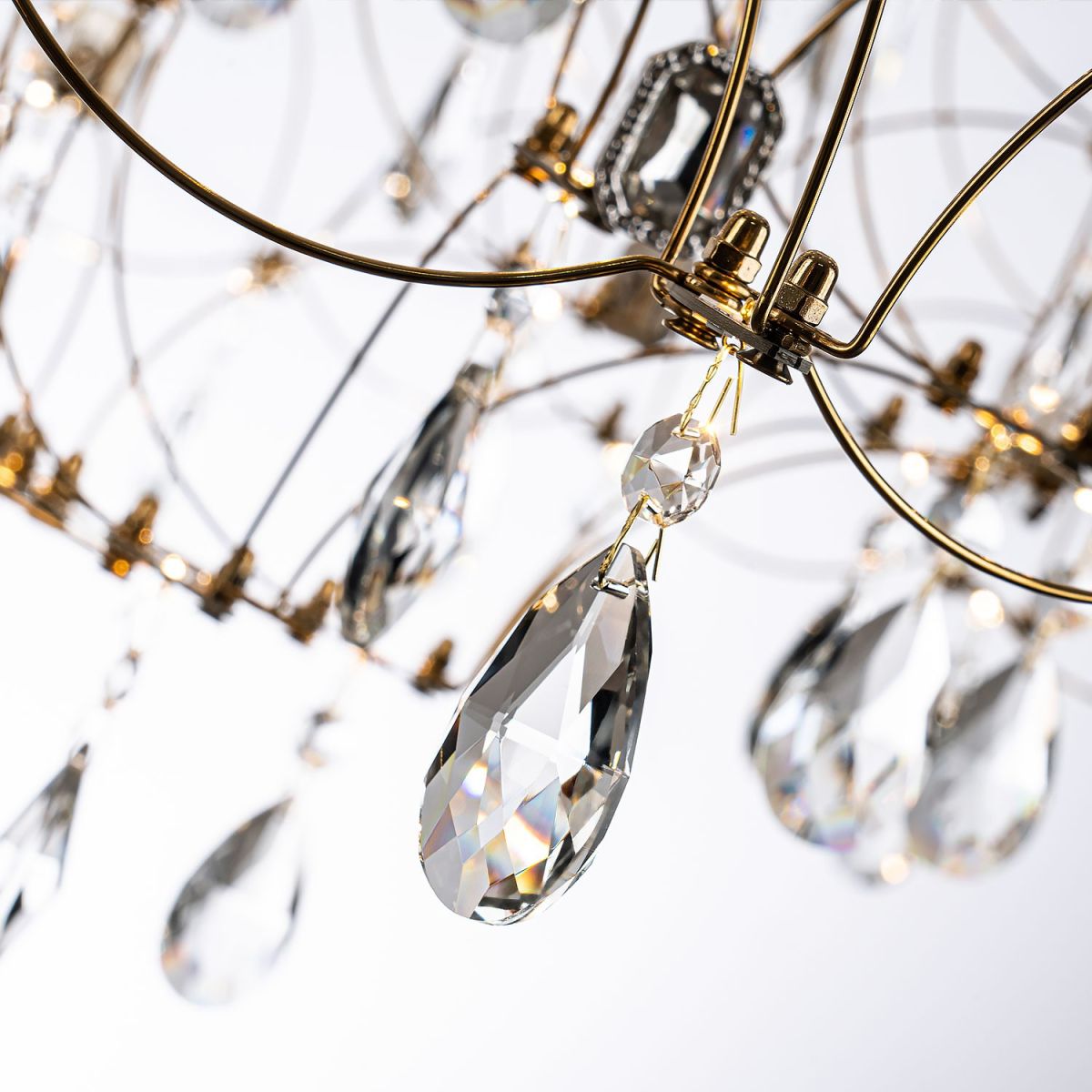 Подвесная люстра Modelux premium ML.7815.1050P GD