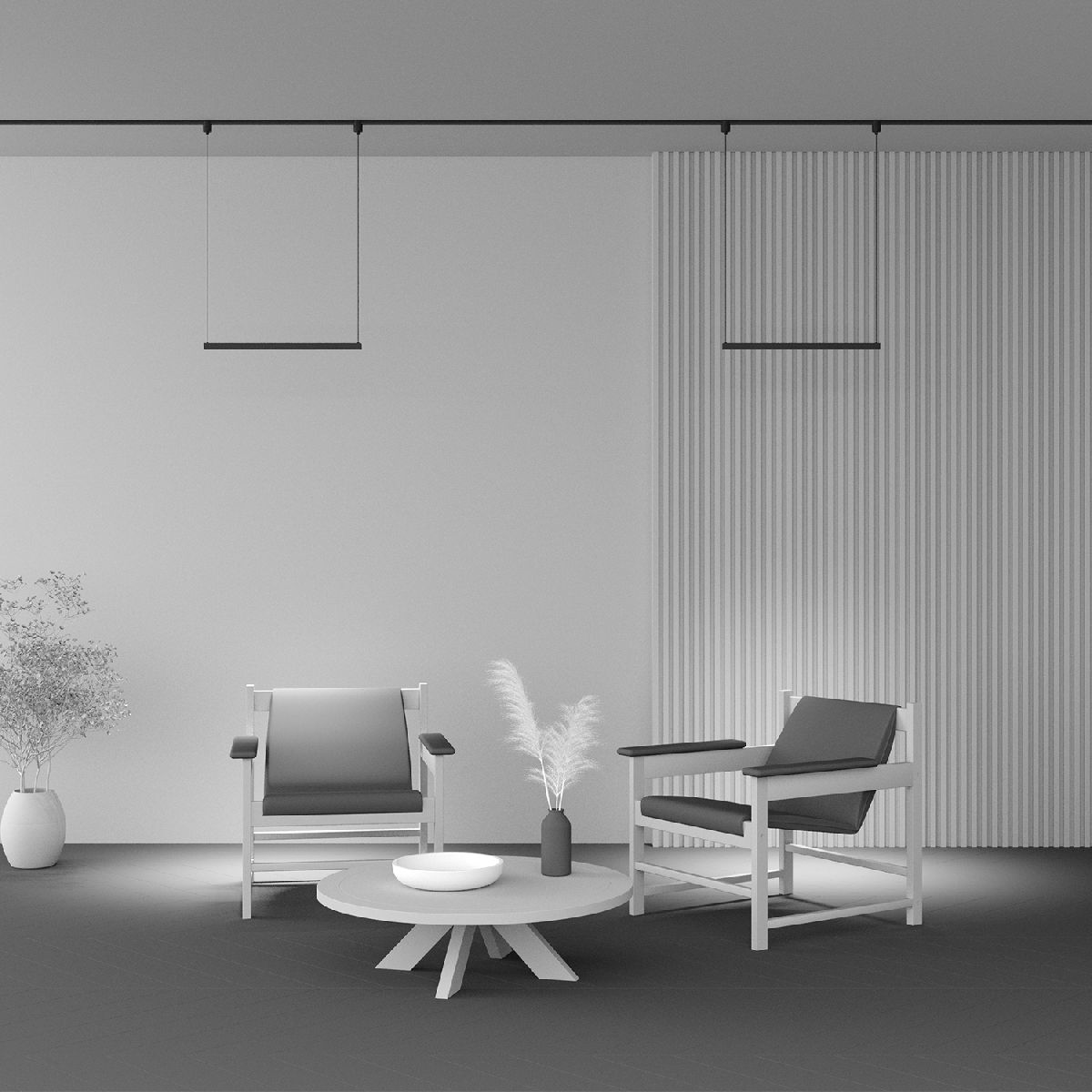 Трековый подвесной магнитный светильник Maytoni Points TR169-1-26W3K-M-B