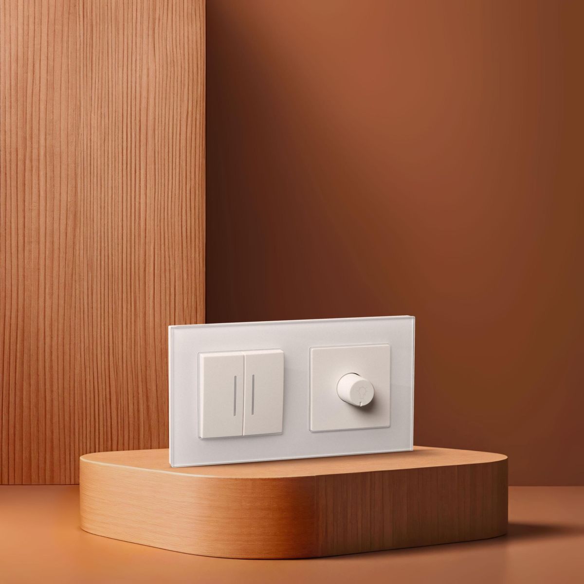 Светорегулятор для светодиодных ламп 200W, белый Kollinger Asthetik AS-023WH