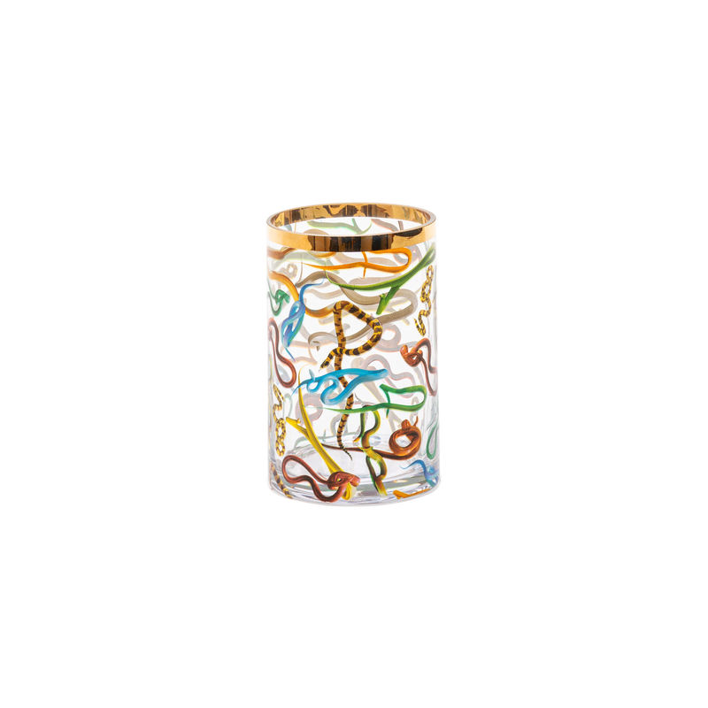 Ваза Snakes Small Seletti Toiletpaper Glass Vase 14161