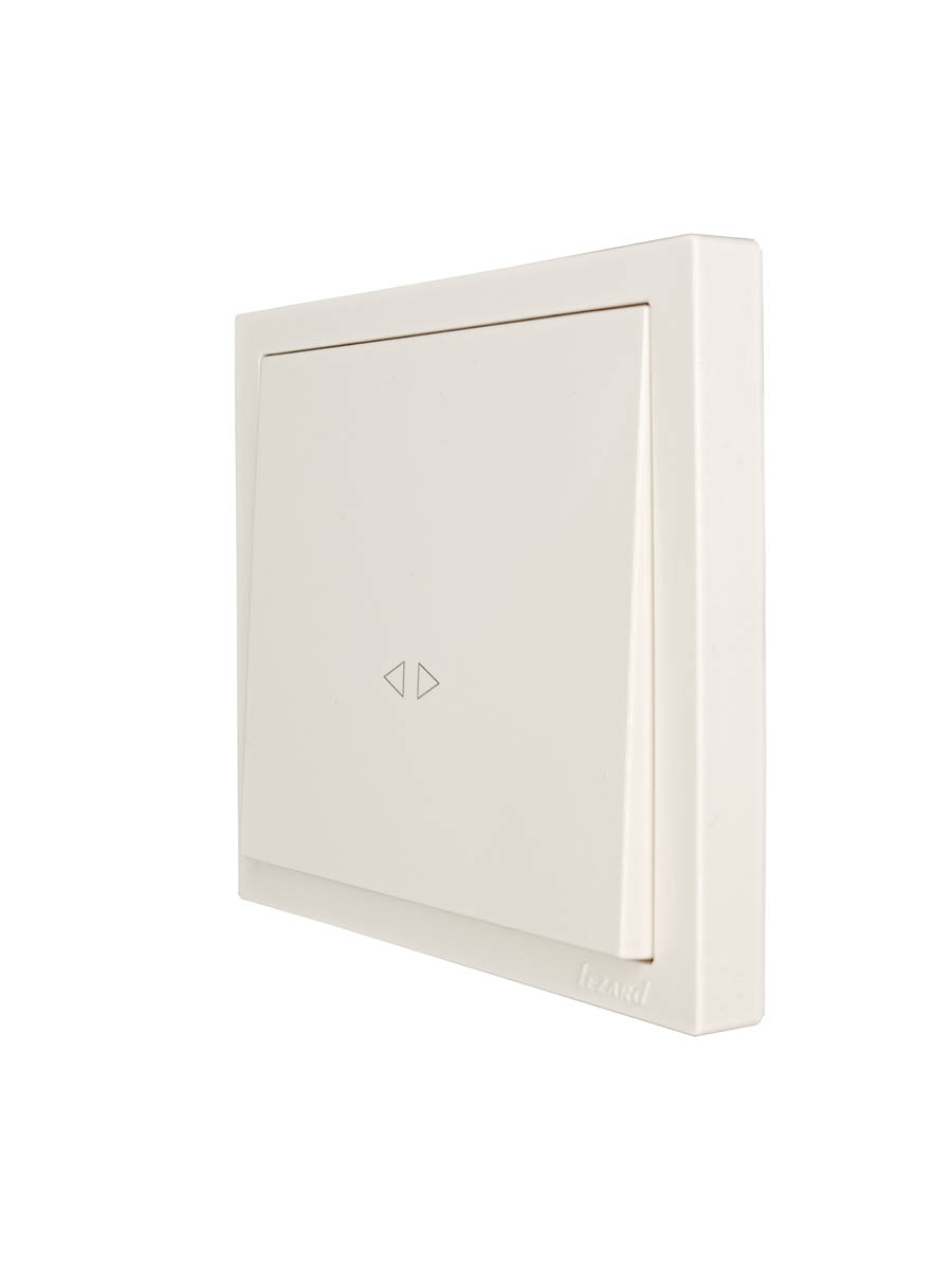 Выключатель промежуточный слоновая кость безвинтовой зажим/клемма Lezard Zima 704-9088-107QC