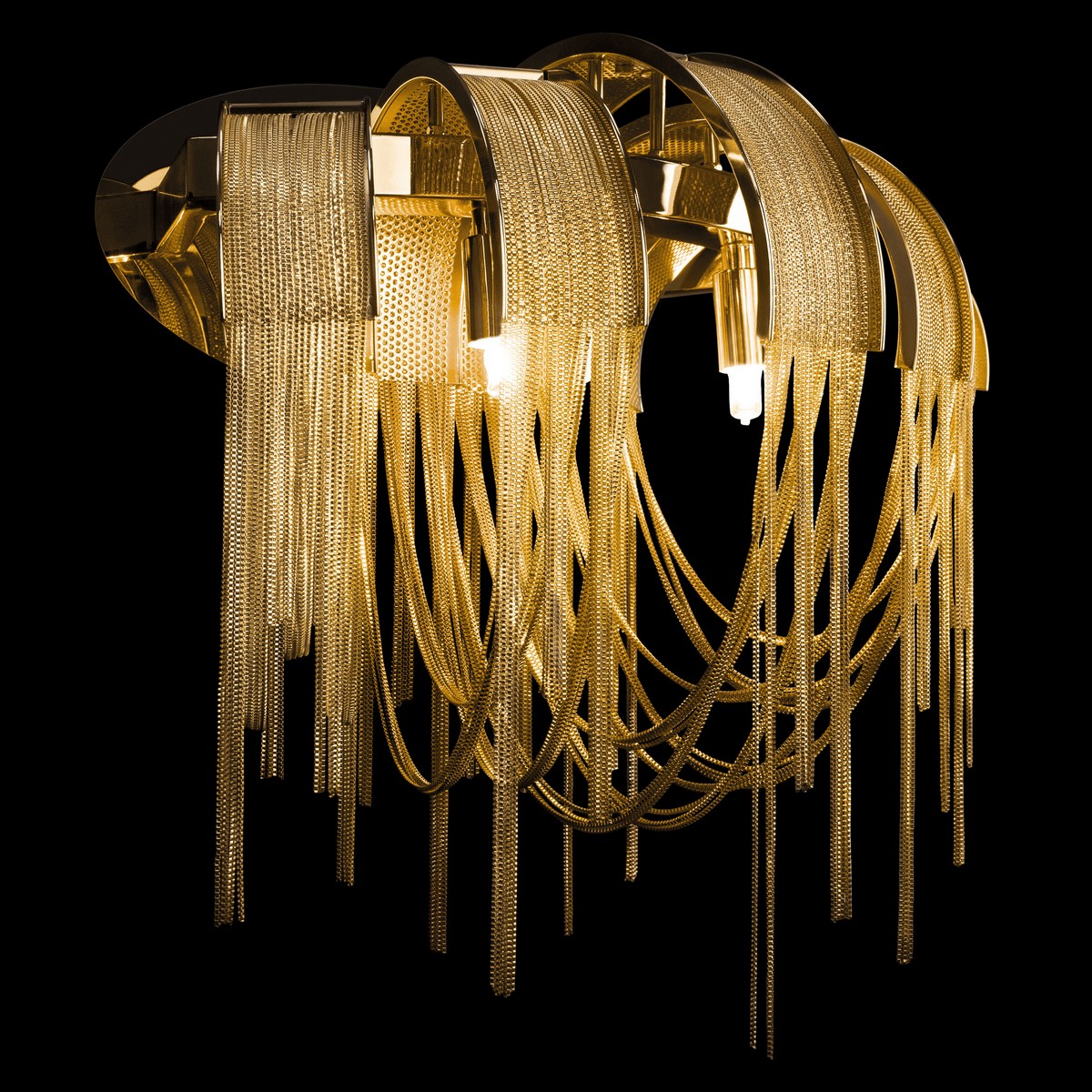 Настенный светильник Loft IT Volver 10404W/C GD