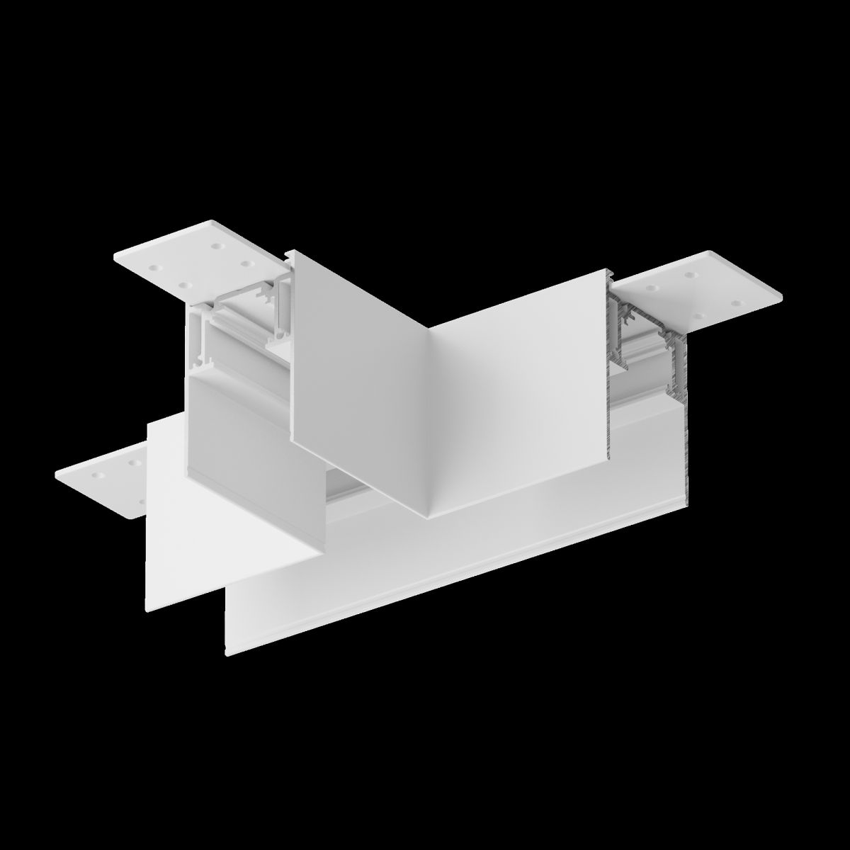 Коннектор Т-образный накладной Maytoni Magnetic track system Gravity TRA010CT-41W