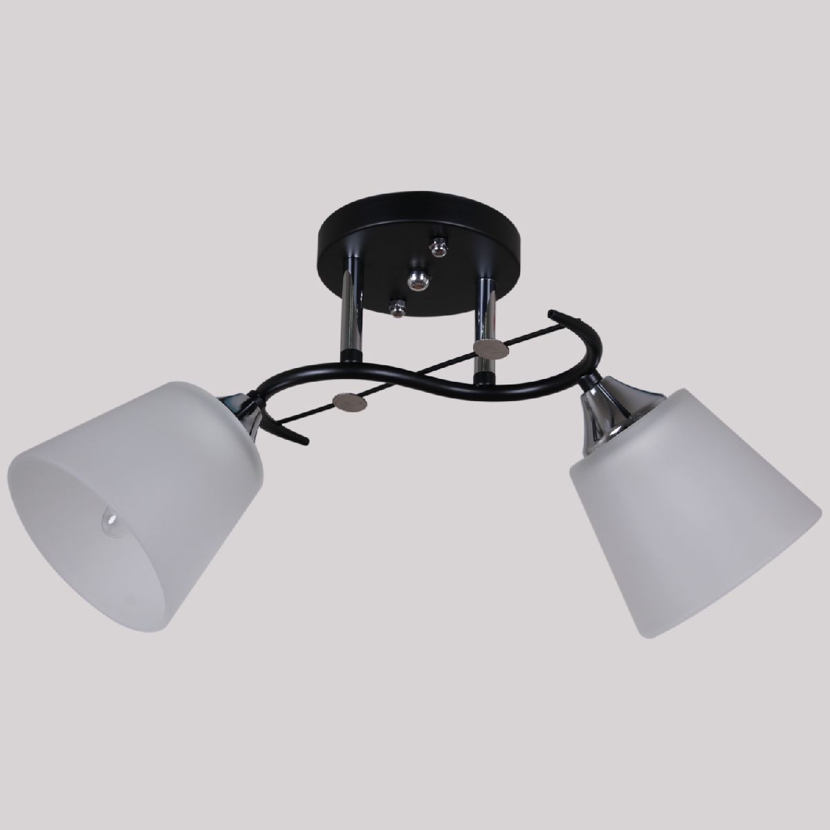 Потолочный светильник Reluce 06116-0.3-02 BK+CR