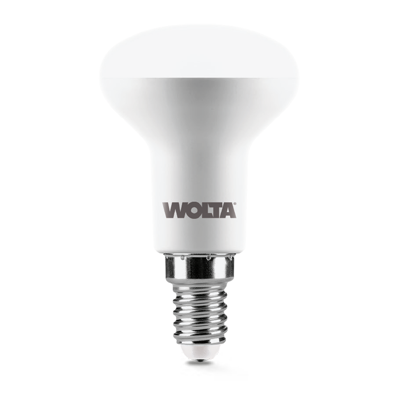 Светодиодная лампа WOLTA 7Вт 4000K E14 грибок матовый 25S50R7E14